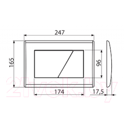 Ванна акриловая МетаКам Comfort 160x70