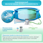 Надувной бассейн Intex Easy Set / 28142NP