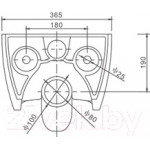 Унитаз подвесной SSWW NC 4455 / CT2038V