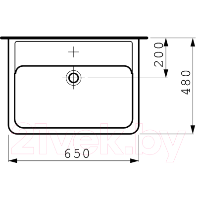 Умывальник Laufen Pro 8189530001041