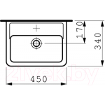 Умывальник Laufen Pro 8119510001041