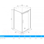 Душевой уголок Erlit ER10110H-C1