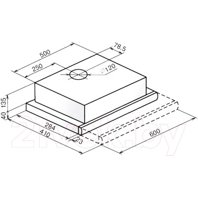 Вытяжка телескопическая Faber Flox WH A60