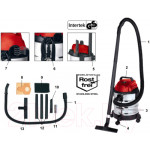 Профессиональный пылесос Einhell TC(TH)-VC 1820 S