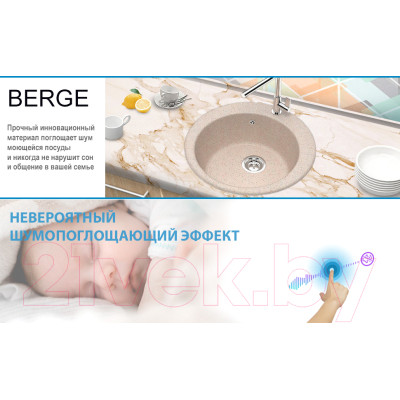 Мойка кухонная Berge BR-5100