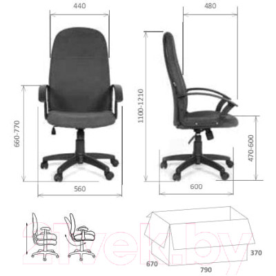 Кресло офисное Chairman 289