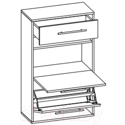 Тумба для обуви Сокол-Мебель ТП-2