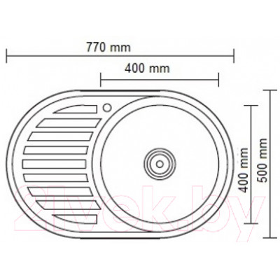 Мойка кухонная Ledeme L67750-6R