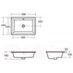 Умывальник Ideal Standard Strada K077901