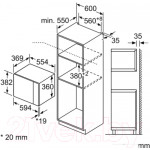 Микроволновая печь Bosch BFL554MB0