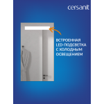 Зеркало Cersanit Led 010 40x70 / KN-LU-LED010-40-b-Os