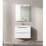 Шкаф с зеркалом для ванной BelBagno Marino-SPC-700/750-1A-BL-P-L