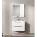 Шкаф с зеркалом для ванной BelBagno Marino-SPC-700/750-1A-BL-P-R