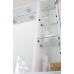 Шкаф с зеркалом для ванной BelBagno Marino-SPC-900/750-1A-BL-P-R