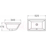 Умывальник BelBagno BB1009