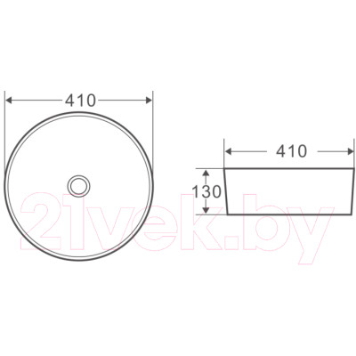 Умывальник BelBagno BB1315