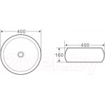 Умывальник BelBagno BB1065