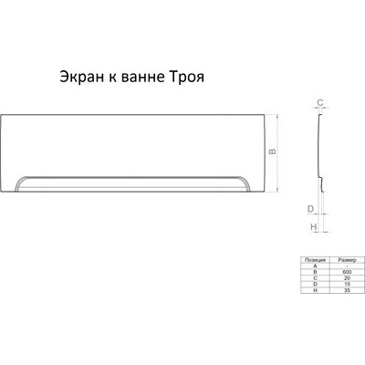 Ванна акриловая Triton Троя 150x150