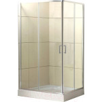 Душевой уголок BelBagno UNO-195-AH-2-100/80-C-Cr