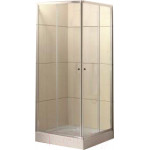 Душевой уголок BelBagno UNO-195-AH-2-120/80-P-Cr