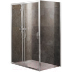 Душевой уголок BelBagno UNIQUE-AH-1-100/115-80-C-Cr