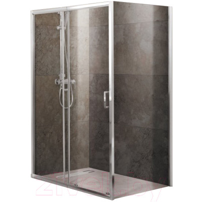 Душевой уголок BelBagno UNIQUE-AH-1-100/115-80-C-Cr