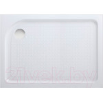 Душевой поддон BelBagno TRAY-BB-AH-100/80-15-W-L