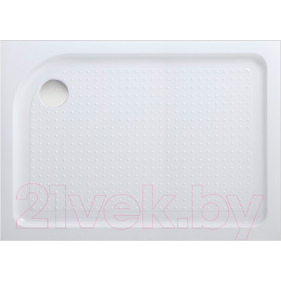 Душевой поддон BelBagno TRAY-BB-AH-100/80-15-W-L