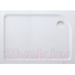 Душевой поддон BelBagno TRAY-BB-AH-100/80-15-W-R