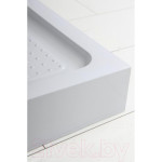 Душевой поддон BelBagno TRAY-BB-AH-100/80-15-W-R