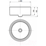 Умывальник Roca Mila 40x40 / 32700C000