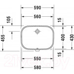 Умывальник Duravit D-Code 55x40