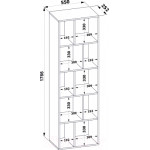 Стеллаж Сокол-Мебель СТ-8