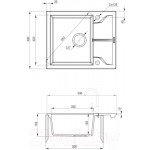 Мойка кухонная Deante Andante ZQN N11A