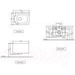 Унитаз подвесной Jaquar KUS-WHT-35953BIUFSM