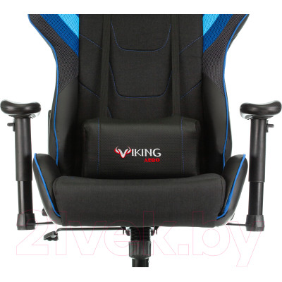 Кресло геймерское Бюрократ Zombie Viking-4 Aero Blue