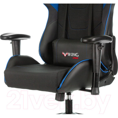 Кресло геймерское Бюрократ Zombie Viking-4 Aero Blue