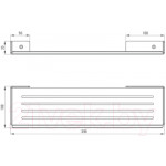 Полка для ванной Deante Mokko ADM N511