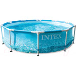 Каркасный бассейн Intex Metal Frame Beachside / 28208 (305х76)