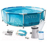 Каркасный бассейн Intex Metal Frame Beachside / 28208 (305х76)