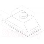 Вытяжка скрытая Elica Era C BL/A/72