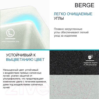 Мойка кухонная Berge BR-4803