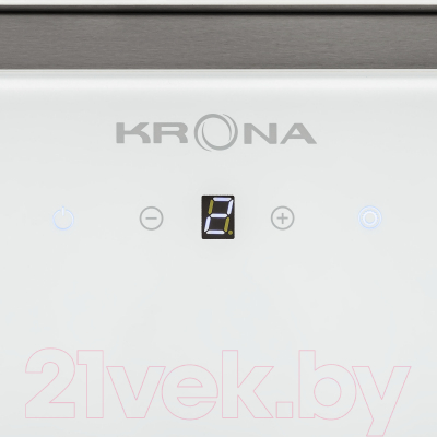 Вытяжка скрытая Krona Selina 900 Glass White S / 00026703