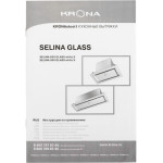 Вытяжка скрытая Krona Selina 900 Glass White S / 00026703