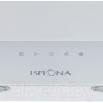 Вытяжка наклонная Krona Helga 600 White S / КА-00001302