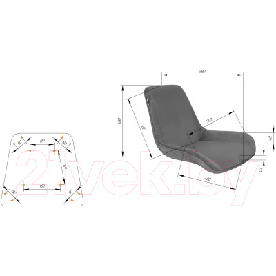 Стул Sheffilton SHT-ST37/S37