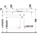 Умывальник Duravit Cape Cod