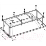 Ванна акриловая Roca Sureste 150x70 / ZRU9302778