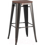 Табурет барный Stool Group Tolix Wood / YD-H765-W MS-01-1