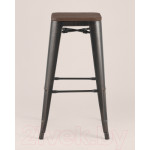 Табурет барный Stool Group Tolix Wood / YD-H765-W MS-01-1